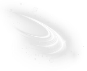 Wall Mural - glowing white neon with sparkles, bokeh, and dynamic shimmer—ideal for png christmas banners, futuri