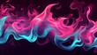© kirania - Abstract design of swirling, vibrant flames.