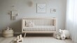 © Olena - Cozy Scandinavian Inspired Wooden Nursery with Plush Toys and Rug