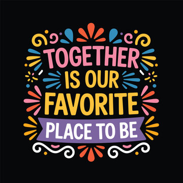 Family reunion vector T-Shirt Design, Hoodie, Bag and more uses, Typography T-Shirt Design