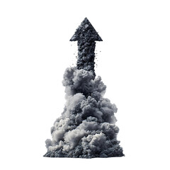 Poster - Soaring Growth Concept Represented by Explosive Graph Upwards