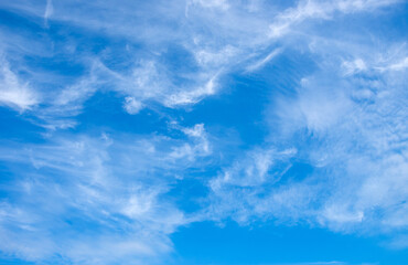 Wall Mural - blue sky with clouds background