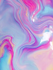 Poster - Colorful Abstract Swirls of Pink and Blue Fluid Design for Background and Artistic Projects in Vibrant Tones and Soft Textures of Artworks