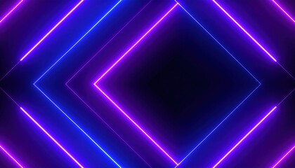 Poster - Dynamic neon light patterns abstract background digital art dark environment vibrant viewpoint visual concept