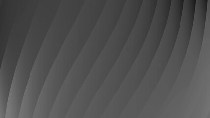 Poster - Curved dark gray lines create a simple, modern abstract background with a gradient effect, Abstract texture Gradient motion Background.