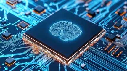 Aufkleber - Cutting-edge neuroscience and processors, Transition to Microprocessors