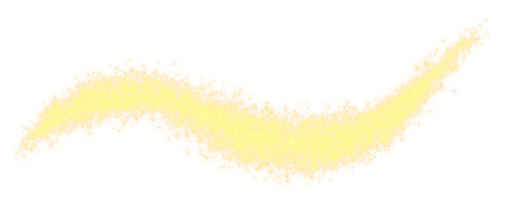 Poster - Glittering vector dust on a transparent background. Golden sparkling lights. Christmas Holiday glow particle. Magic star effect. Shine background. Festive party design. PNG image	
