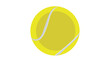 © editin - Vibrant tennis ball ready for a thrilling game exciting sports action