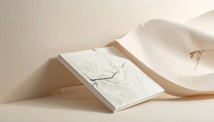 Poster - Exploring artistic presentation of natural textures in contemporary interior spaces