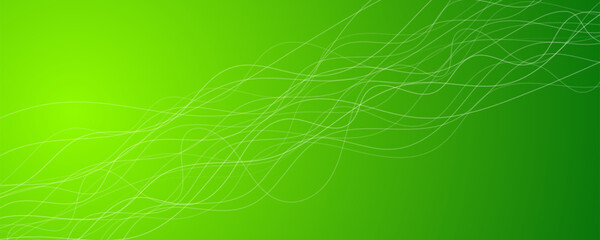 Poster - Abstract gradient background with wave beams