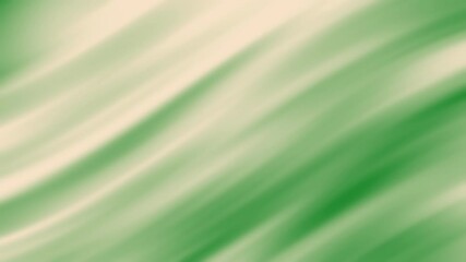 Poster - Soft green and beige abstract gradient with smooth diagonal waves creating a calm and modern visual effect, Abstract texture Gradient motion Background animation.