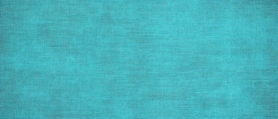 Poster - Turquoise Fabric Texture Close Up Shot of Woven Material for Arts and Crafts Projects or Teal Backgrounds and Backdrops