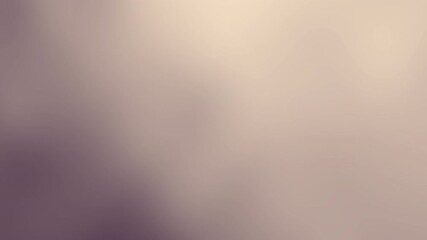 Poster - A softly blurred gradient background with warm beige and purple tones and no distinguishable objects, Abstract texture Gradient motion Background animation.