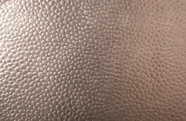 Poster - High-resolution image of a metallic surface with a pebble texture. Ideal for backgrounds and design projects.