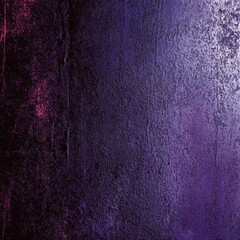 Aufkleber - Dark Purple Wall Texture Background with Pink Splatter Abstract Grunge Style Close Up Shot