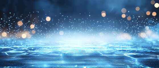 Poster - Abstract Futuristic Technology Background Design