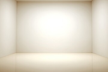 Aufkleber - Minimalist Interior A Blank Canvas for Possibilities