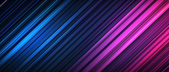 Poster - Abstract Diagonal Lines Gradient Background Design