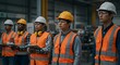 © youns - Equipo de ingenieros de calidad completa para el mantenimiento y la capacitación de trabajadores de fábricas industriales, talleres de almacén para operadores de fábricas, producción de equipos de ing
