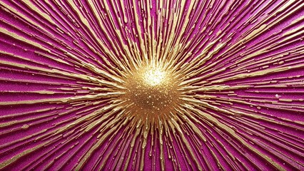 Wall Mural - Abstract Purple Pink and Gold Metallic Fluid Texture Background