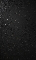 Wall Mural - inky black canvas sprinkled with diamond-like stars , black, cosmic dust, sparkle