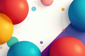 Wall Mural - Abstract geometric shapes, vibrant colors, clean lines, perfect for design projects , color, geometric, trendy