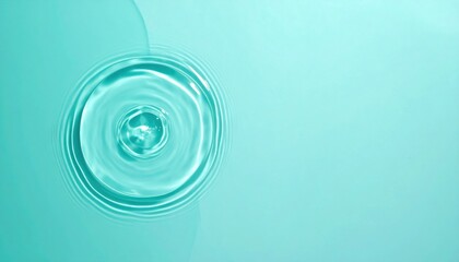Poster - Dynamic water ripple effect serene aquatic environment abstract visual content tranquil viewpoint concept of fluidity