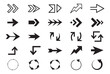 © ISHWARAN - Arrow icons set. Arrow collection. Simple arrow big set. Vector illustration