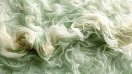Poster - Green gradient mesh background with subtle light effects and modern smooth transitions