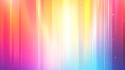 Poster - A vibrant array of colorful light streams creating a mesmerizing abstract backdrop