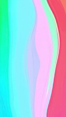Poster - Vibrant Abstract Waves of Colorful Lines Flowing in Smooth Gradient Patterns for Artistic Backgrounds and Creative Designs