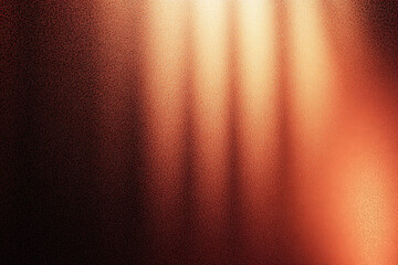 Poster - Abstract Copper Texture with Light Rays and Grainy Surface Effect
