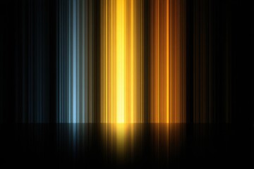 Poster - Abstract Light Beam Spectrum with Reflection Art Graphic in Studio Shot for Backgrounds and Wallpaper Design