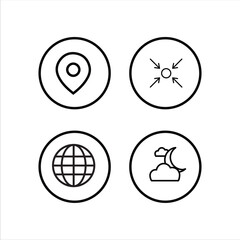 Modern Web Interface Icon Set