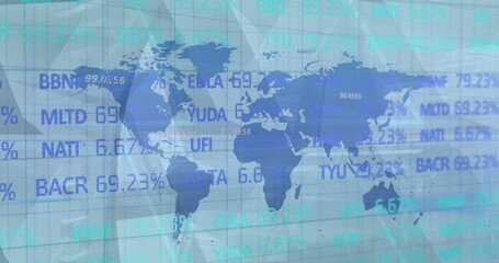 Poster - Image of financial data processing over grid