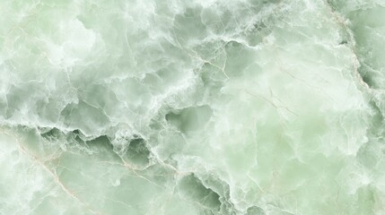 Poster - Polished green marble onyx revealing elegant abstract pattern, showcasing luxurious natural stone texture with sophisticated visual depth for design backgrounds