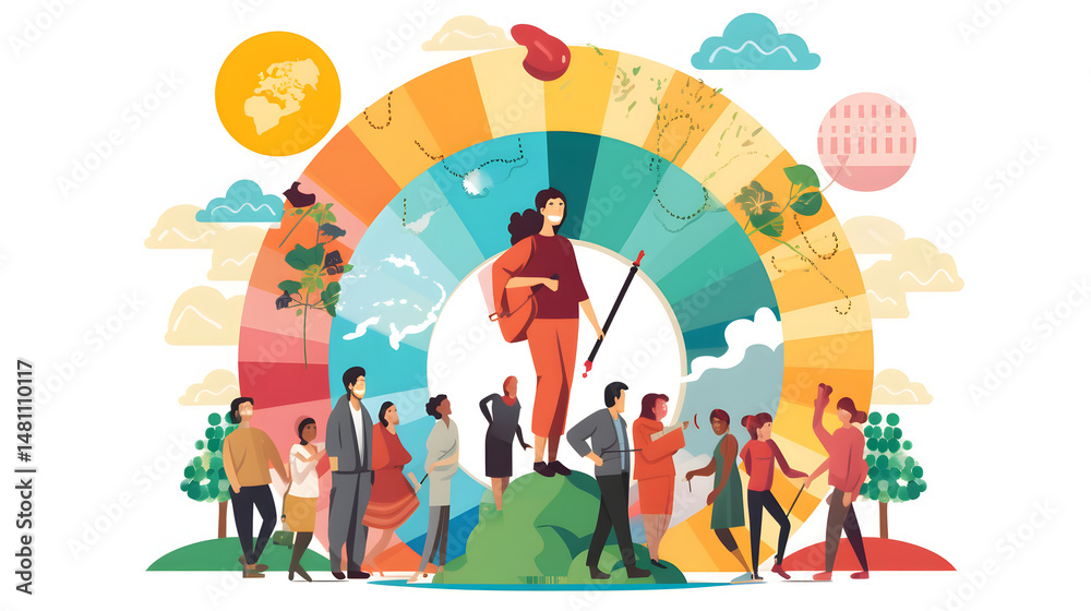 Professional Vector Illustration Of Sustainable Development Goals