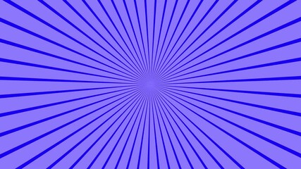 Poster - Abstract blue purple burst lines retro design background graphic animation for visuals and creative projects