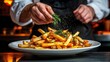 © MINHO - Culinary Delights: Gourmet French Fries with Rosemary