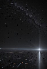 Wall Mural - Myriad glittering stars scattered across an endless black expanse ,  starscape,  darkness