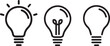 © Secret vec - light bulb vector, bulb icon, idea concept, glowing bulb, creative idea, electric bulb, cartoon bulb, energy symbol