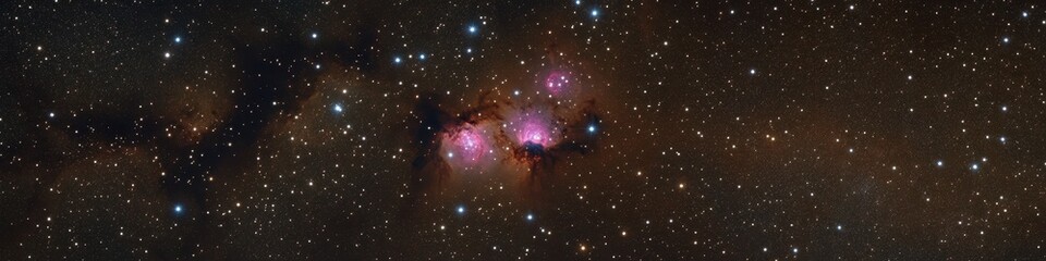 stars wallpaper. nebula and stars in outer space galaxy banner for night sky universe