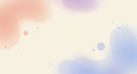Wall Mural - Abstract Gradient Background with Pastel Colors