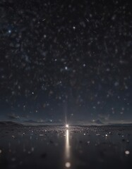 Wall Mural - Diamond-like stars scattered on a dark, velvety sky , heavenly bodies, stargazing, universe