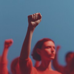 Poster - Generational Activism Powerful Gen Z Social Justice Movement - Inclusive Solidarity Imagery for Progressive Digital Campaigns and Empowerment Storytelling