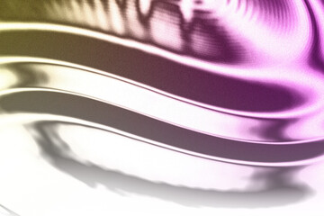 Aufkleber - Abstract swirling metallic texture with purple, gold, and white hues.