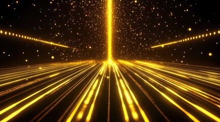 Aufkleber - golden pathway to the future