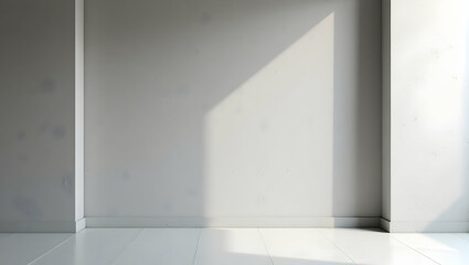 Poster - Sleek Modern Concrete Grey Wall, A Clean Architectural Interior Space for Minimalist Design and Empty Room Concepts Featuring Neutral Color Palette