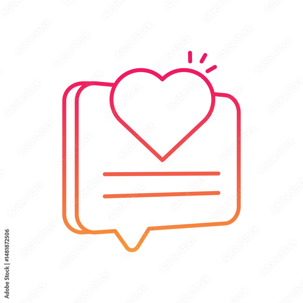 Heart Vector icon