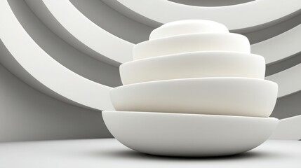 Poster - Fibonacci-timed market index icon concept illustrating wave-phase movements for enhanced trading techniques